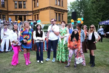 Antonin cofnął się do lat 70. Weekend z Radziwiłłami przyciągnął tłumy